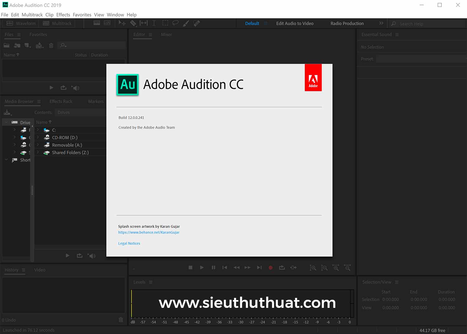 Adobe Audition CC 2018 11.0.1 download